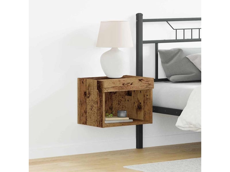 Ensemble meuble tv - banc tv - meuble de rangement 40 x 30 x 30 cm bois ancien  - Conforama B