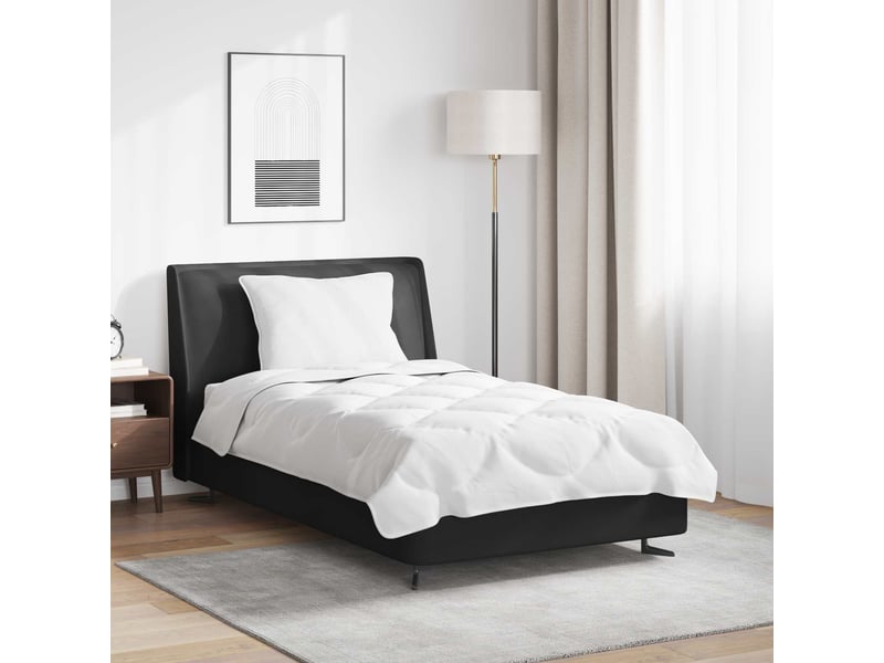 Ensemble de duvet avec oreiller 2 pcs - couette blanc microfibre - Conforama B