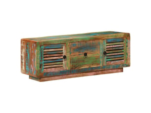 Meuble tv coloris marron 110 cm <strong></strong>  <strong></strong>