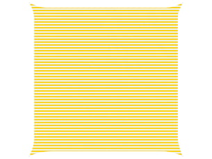 Voile d'ombre - voile d'ombrage - voile parasol 7 x 7 m 100 % polyester oxford carré