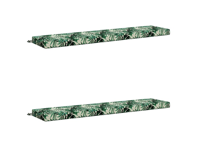 Lot de 2 coussins de banc, coussins d'assise soest 100 % polyester cf56880 - Conforama A