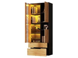 Vitrine coloris bicolore <strong>MAISENTIEL</strong> <strong></strong> - 70 cmx180 cm