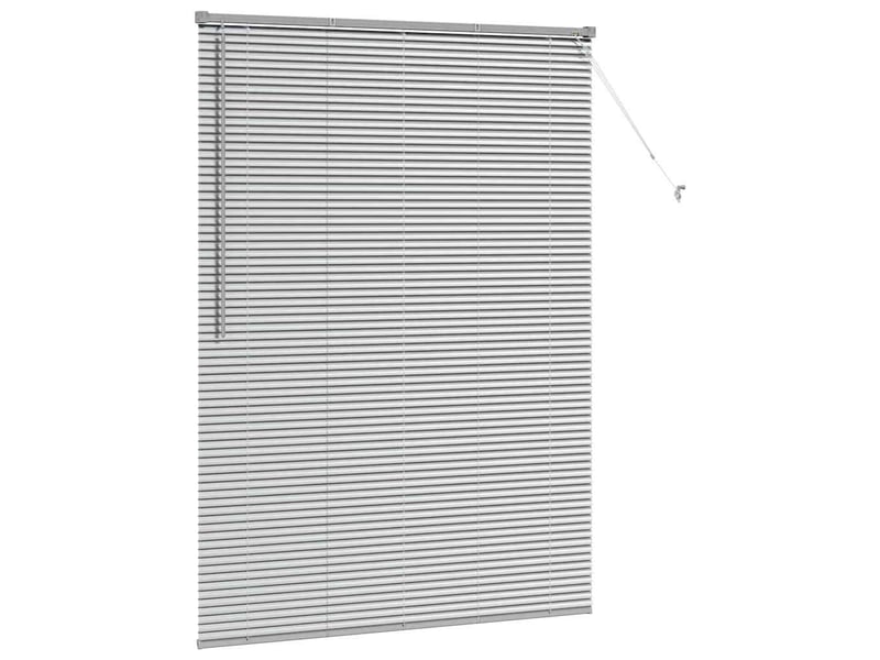  Store vénitien, store de fenêtre argenté 175 x 130 cm 25 mm aluminium cf47568  - Conforama E