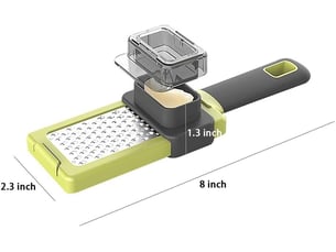 Moulin à ail créatif et pratique, utilisable pour moudre l'ail et le gingembre - ustensiles de cuisine