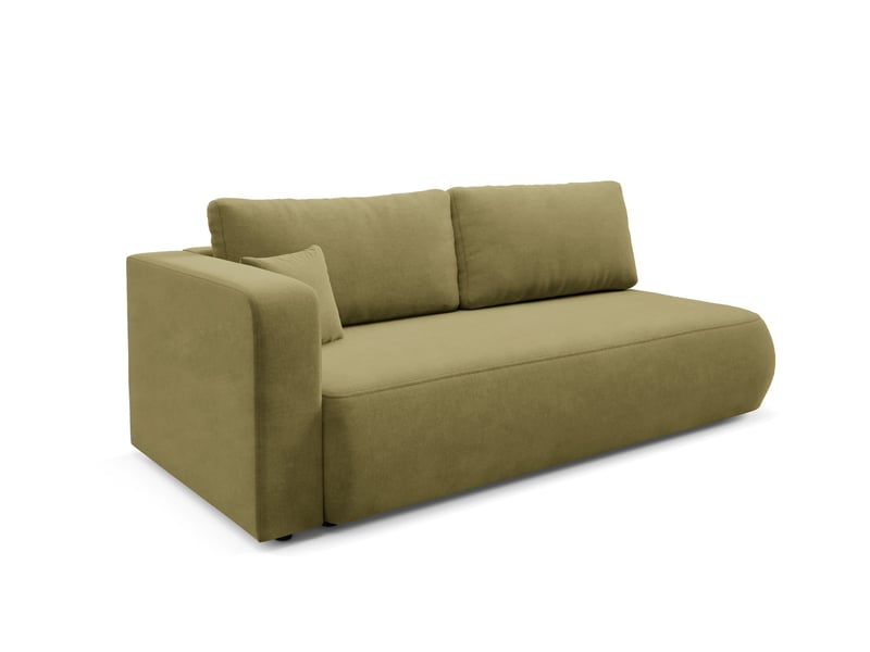 Canapé okope avec accoudoir et fonction de couchage couleur : wind 35  - Conforama C