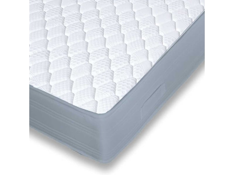  Matelas lune en mousse haute résilience 35 kgm3 - epaisseur 21 cm, soutien dynamique et équilibré, tissu respirant  - Conforama D