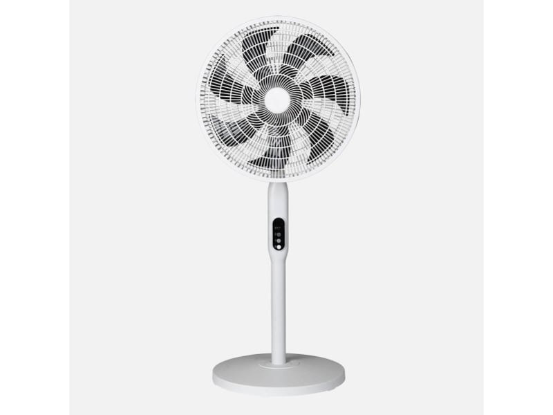  Ventilateur sur pied fabrilamp mixin 60 w 3 vitesses blanc 256341001 - Conforama E