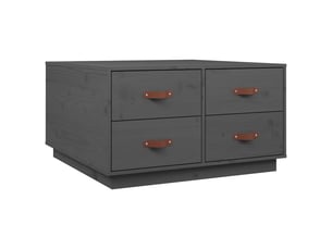 Table basse rectangulaire coloris gris  