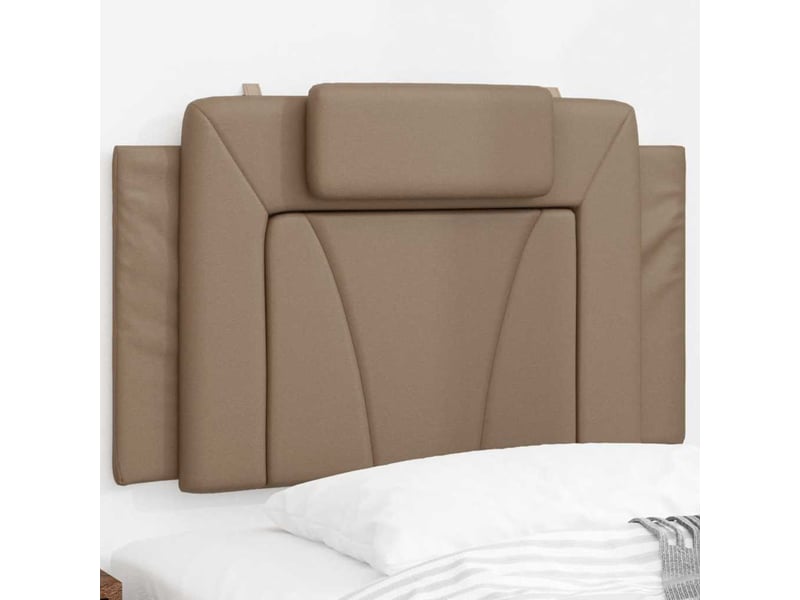  Coussin de tête de lit viana cappuccino 80 cm similicuir cf55965  - Conforama B