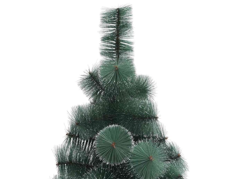 Sapin de noël artificiel, arbre de noël avec support vert 120 cm pet  - Conforama C