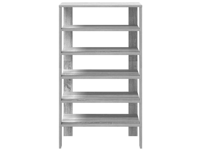  Meuble à chaussures, étagère à chaussures sonoma gris 61x32x105 cm bois ingénierie  - Conforama D