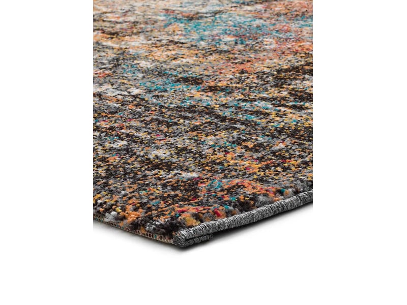  Tapis rectangulaire atticgo karia multi 100% polypropylène heat-set frisé, envers jute Karia 16561 - Conforama E