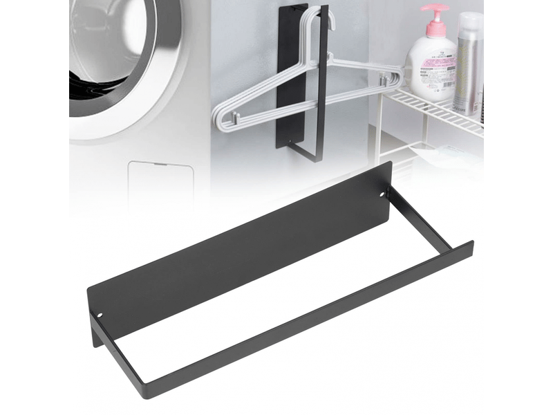  Support mural pour machine à laver, ventouse magnétique, panneau épais, porte-serviettes mural pour machine à laver, salle de bain  - Conforama B