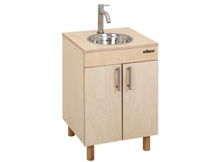 Jeu d'imitation - lavabo - en bois - jeu montessori