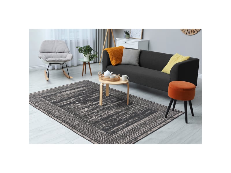  Tapis kalea 300 gris en polyester 80x150 cm  - Conforama B
