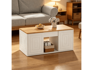 Table basse  coloris blanc <strong></strong> <strong></strong>