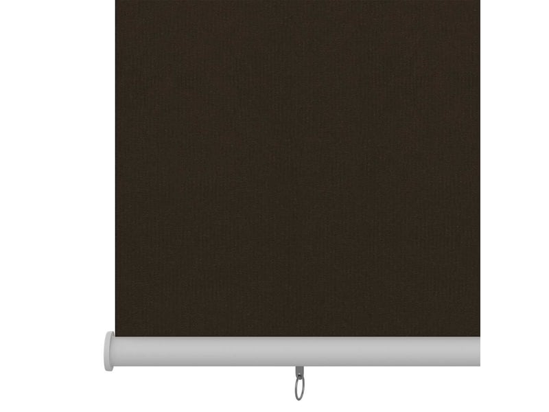  Store enrouleur, store roulant d'extérieur 185 (l) x 140 (h) cm marron hdpe cf47361  - Conforama D