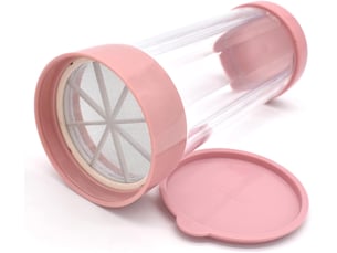 Tampon à saupoudrer, tamis à farine à mailles fines avec couvercle, saupoudreur à sucre, saupoudreur à épices, distributeur de poudre, saupoudreur pou