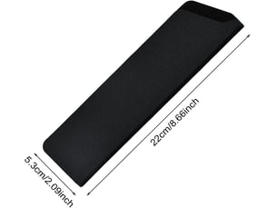 (noir) lot de 3 protège-lames en plastique, étui de protection pour couteau de cuisine
