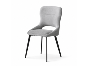 Chaise de salle à manger moderne et rembourrée – chaise d'accent contemporaine, ensemble 2 pièces, style contemporain