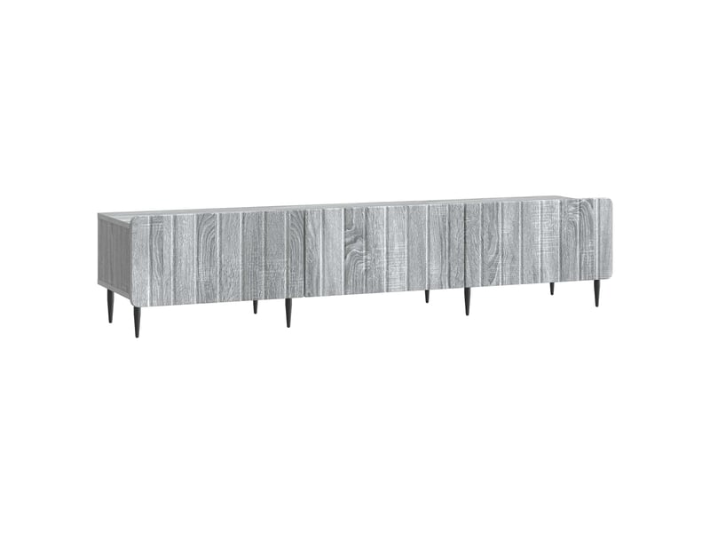  Meuble tv - banc tv - meuble de rangement sonoma gris 147 x 34,5 x 32 cm bois d'ingénierie  - Conforama A