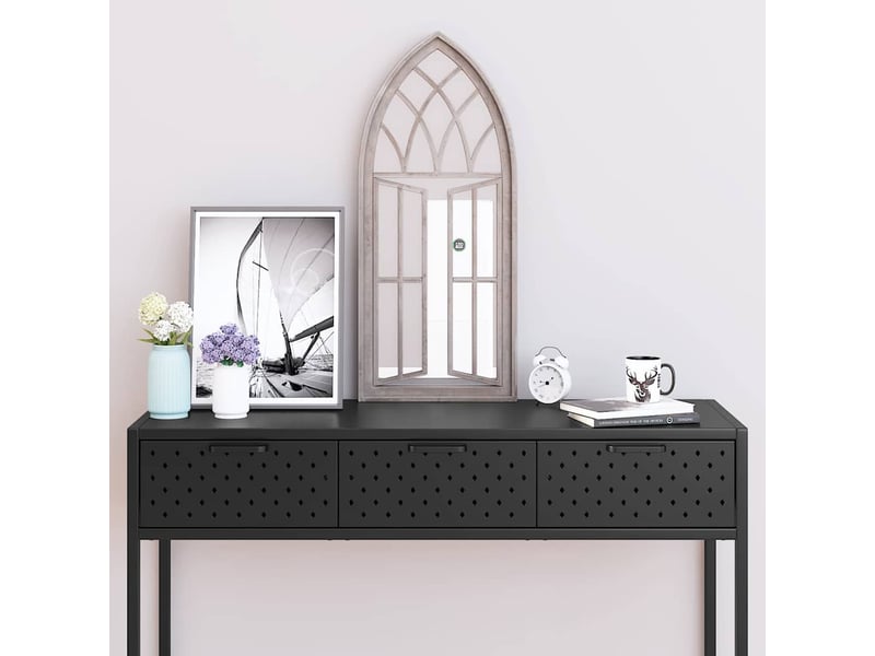  Miroir, miroir décoratif sable 70x30 cm fer pour utilisation à l'intérieur cf62915  - Conforama B