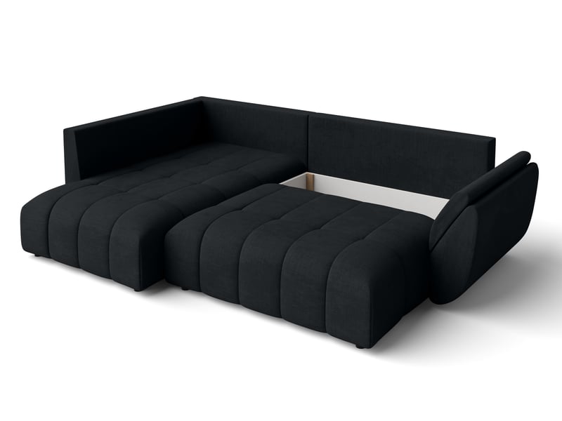  Canapé d angle convertible corleone canapé d angle noir 268 Corleone - Conforama E