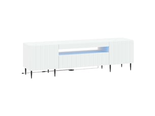 Meuble tv coloris blanc 1 cm <strong></strong> <strong></strong>