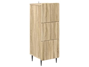 Armoire de rangement bureau, armoire à tiroirs 33 x 34.5 x 92 cm bois d'ingénierie shl8318