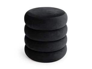 Pouf / repose pied AKORD SNUGGO noir