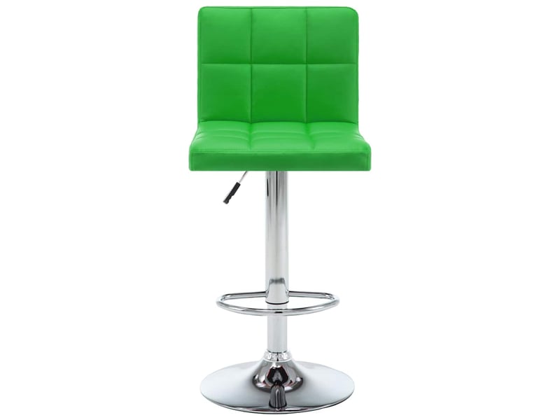  Lot de 2 tabouret de bar, chaise de bar vert similicuir shl79125  - Conforama C