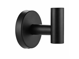 Ensemble de porte-serviettes en acier inoxydable, noir, accessoires de matériel de salle