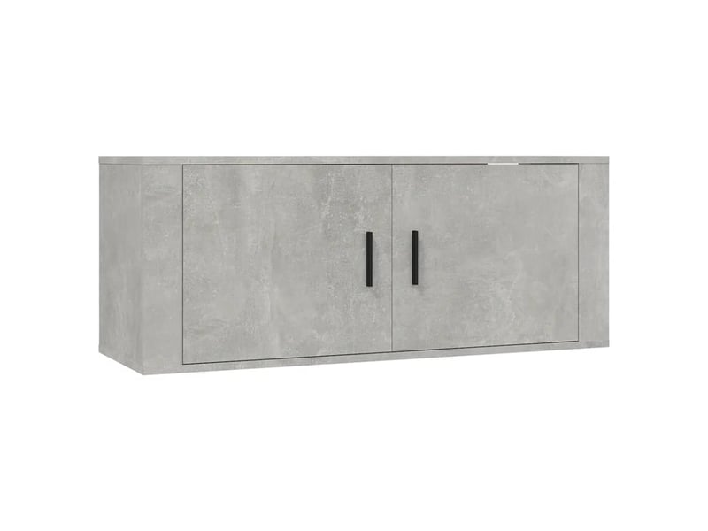  Ensemble de meubles tv 7 pcs gris béton bois d'ingénierie shl94458  - Conforama D