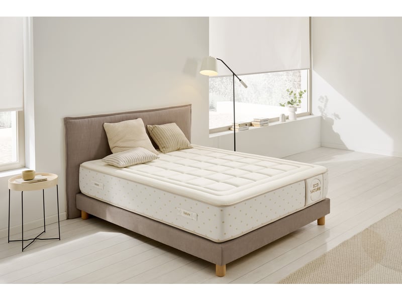  Matelas viscosoft eco nature memory foam - 120x180 cm - fermeté medium- moonia  - Conforama B