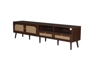 Meuble tv coloris marron 200 cm MODENVIE