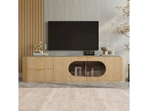 Meuble tv coloris naturel 172 cm PEXCHO