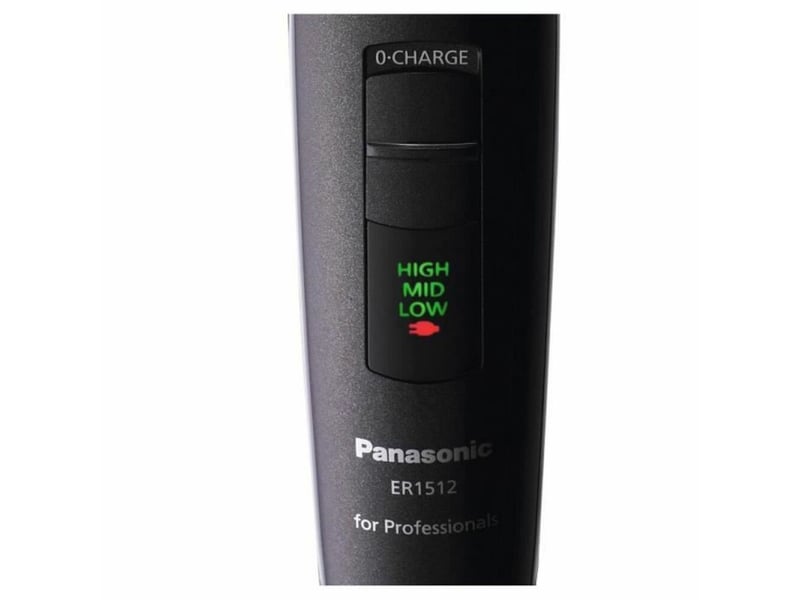  Panasonic er1512 tondeuse cheveux sans fil x-taper blade noire  - Conforama E
