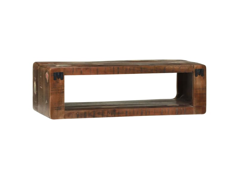  Meuble tv - banc tv - meuble de rangement multicolore 80 x 30 x 25 cm  - Conforama E