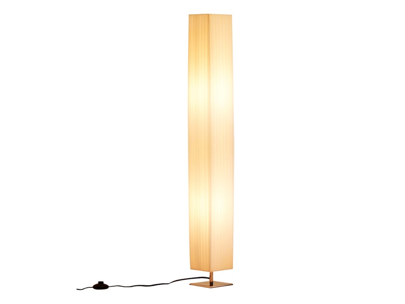  Lampadaire lampe sur pied de salon style moderne lampadaire sur pied avec interrupteur pour salon et chambre 120 cm blanc  - Conforama A