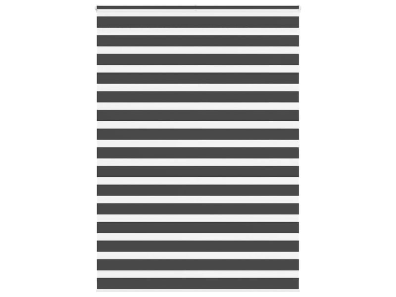 Store zèbre, store de fenêtre noir 160x200 cm largeur du tissu 155,9 cm polyester cf48899 - Conforama B