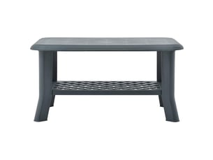 Table basse rectangulaire coloris vert  