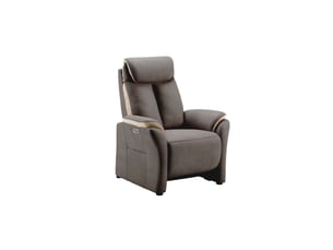 Fauteuil relax électrique ODEON <strong>ALTOBUY</strong> Polyester gris