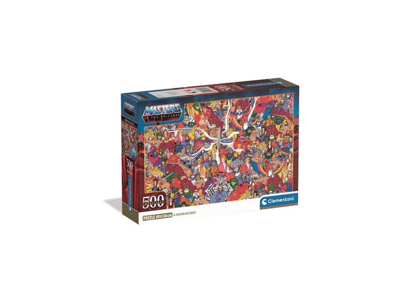  Puzzle 500 pieces impossible masters of the universe movie 70x50 cm CLE8005125356232 - Conforama A