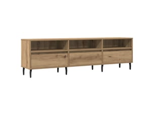 Meuble tv coloris marron 150 cm <strong></strong>  <strong></strong>