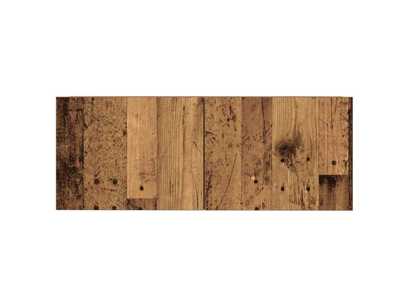  Ensemble de meuble tv - banc tv - meuble de rangement mural 5 pcs vieux bois bois d'ingénierie  - Conforama E