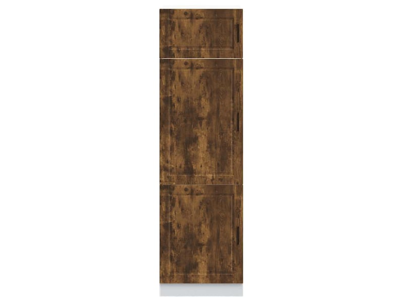  Meuble de rangement, armoire de cuisine porto chêne fumé bois d'ingénierie shl9038  - Conforama C