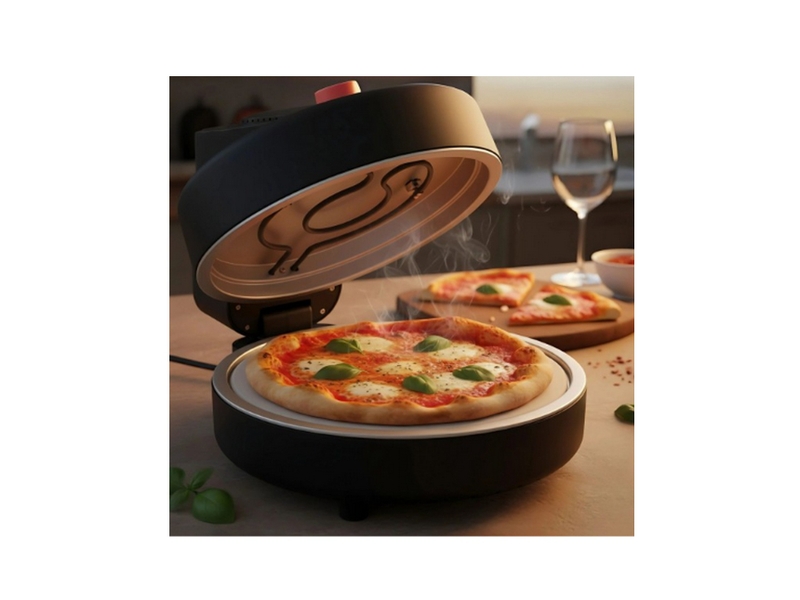 Livoo - four à pizza 1800w noir  doc347co - livoo x marmiton DOC347CO - Conforama C