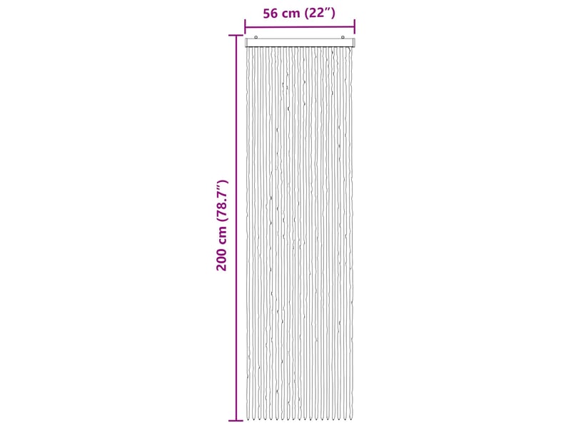 Rideau anti-insectes, moustiquaire en chenille gris clair et blanc cf43438 - Conforama E