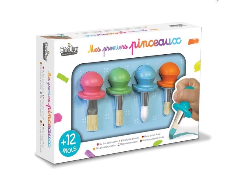  Mes premiers pinceaux - 4 pcs CL197 - Conforama A