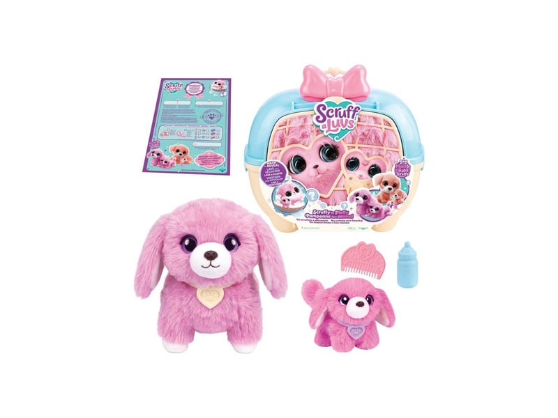  Peluche mama et baby transformation famille 27 cm accessoires peigne et biberon SCR0630996301920 - Conforama D